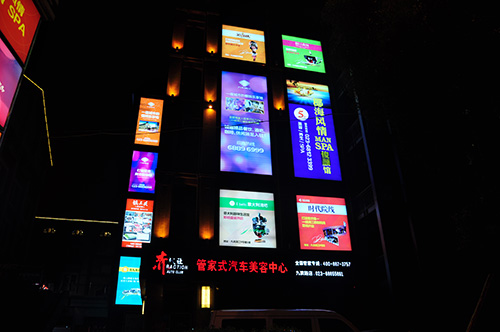 重庆凯美广告卡布灯箱案例（1）