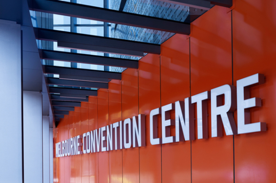 墨尔本会展中心ECEC标识标牌立体字计
